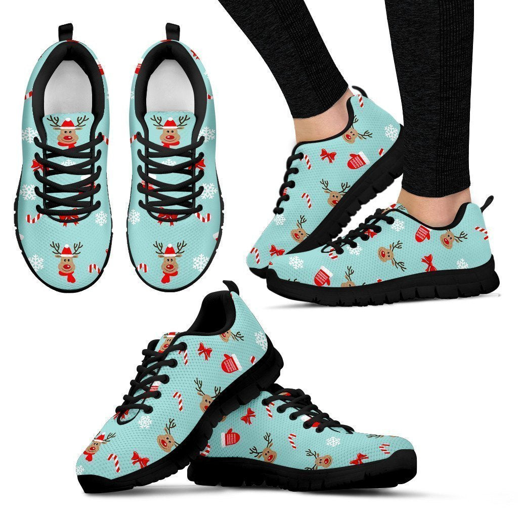 Reindeer Women's Sneakers-6teenth World™-Women's Sneakers-US5 (EU35)-Vibe Cosy™