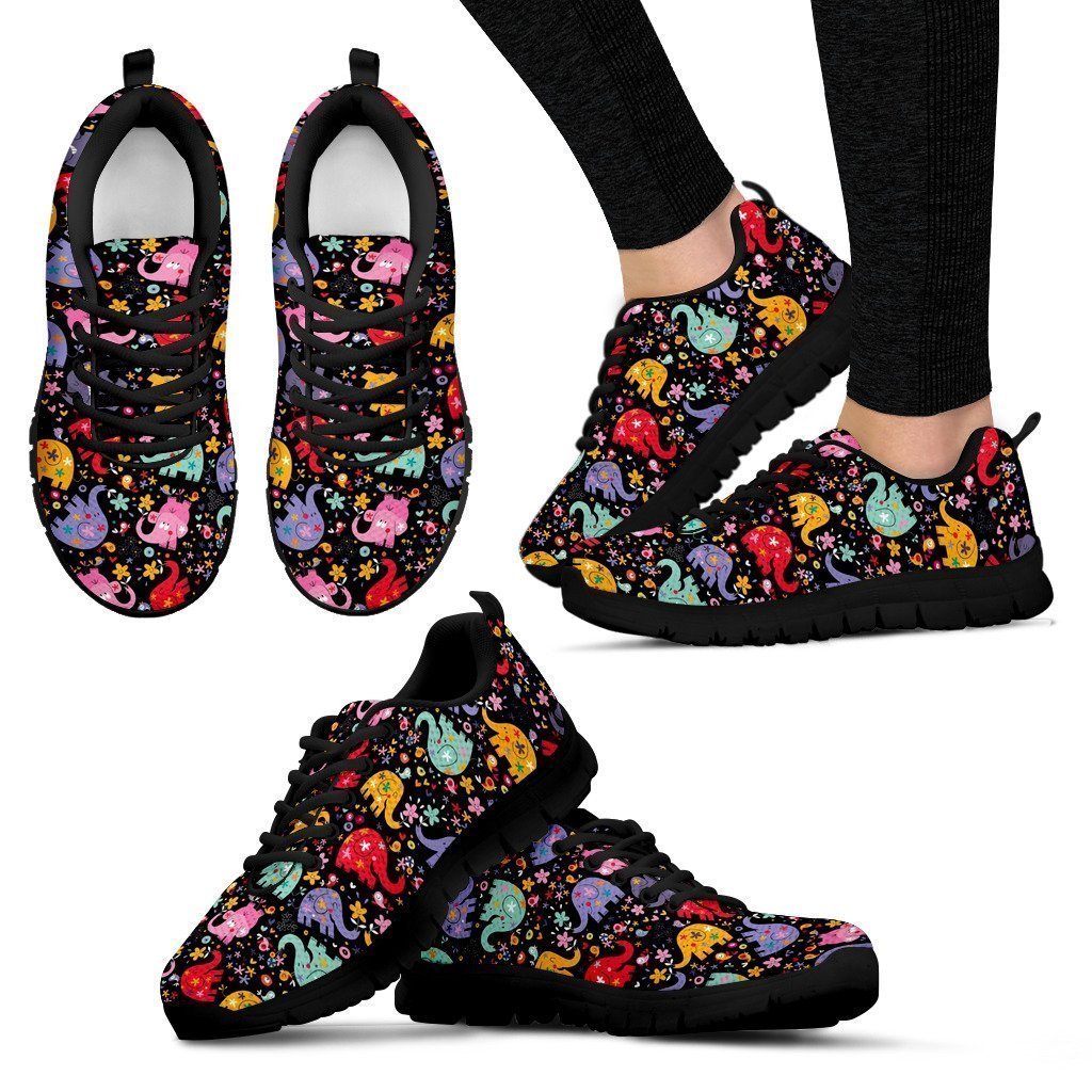 Elephant Women's Sneakers-6teenth World™-Women's Sneakers-US5 (EU35)-Vibe Cosy™