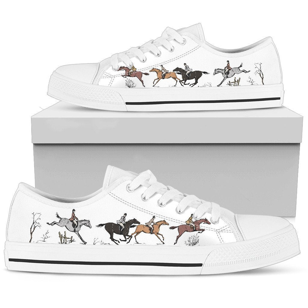 Horse Women's Low Top Shoe-6teenth World™-Women's Low Top Shoe-US5.5 (EU36)-Vibe Cosy™