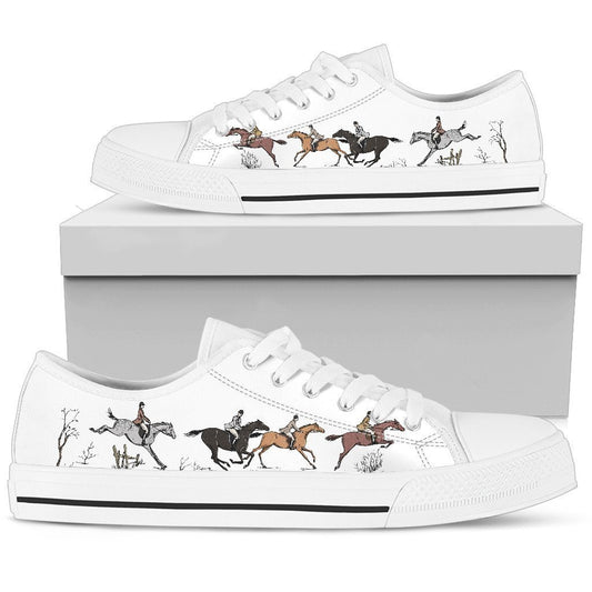Horse Women's Low Top Shoe-6teenth World™-Women's Low Top Shoe-US5.5 (EU36)-Vibe Cosy™