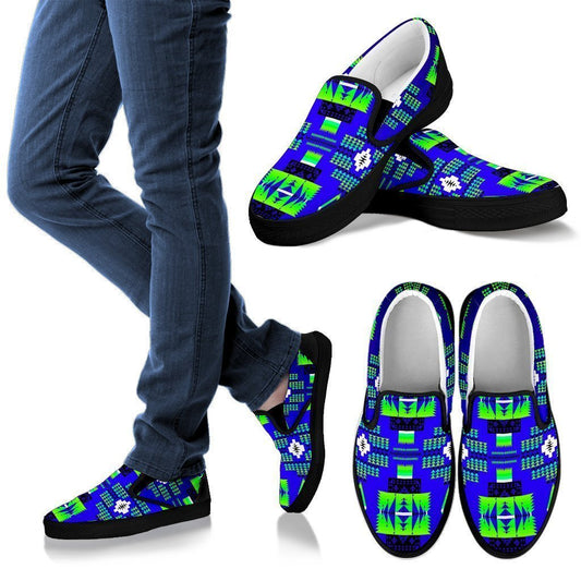 Seven Tribes Seattle Men's Slip Ons-6teenth World™-Kid's Sneakers-US8 (EU40)-Vibe Cosy™
