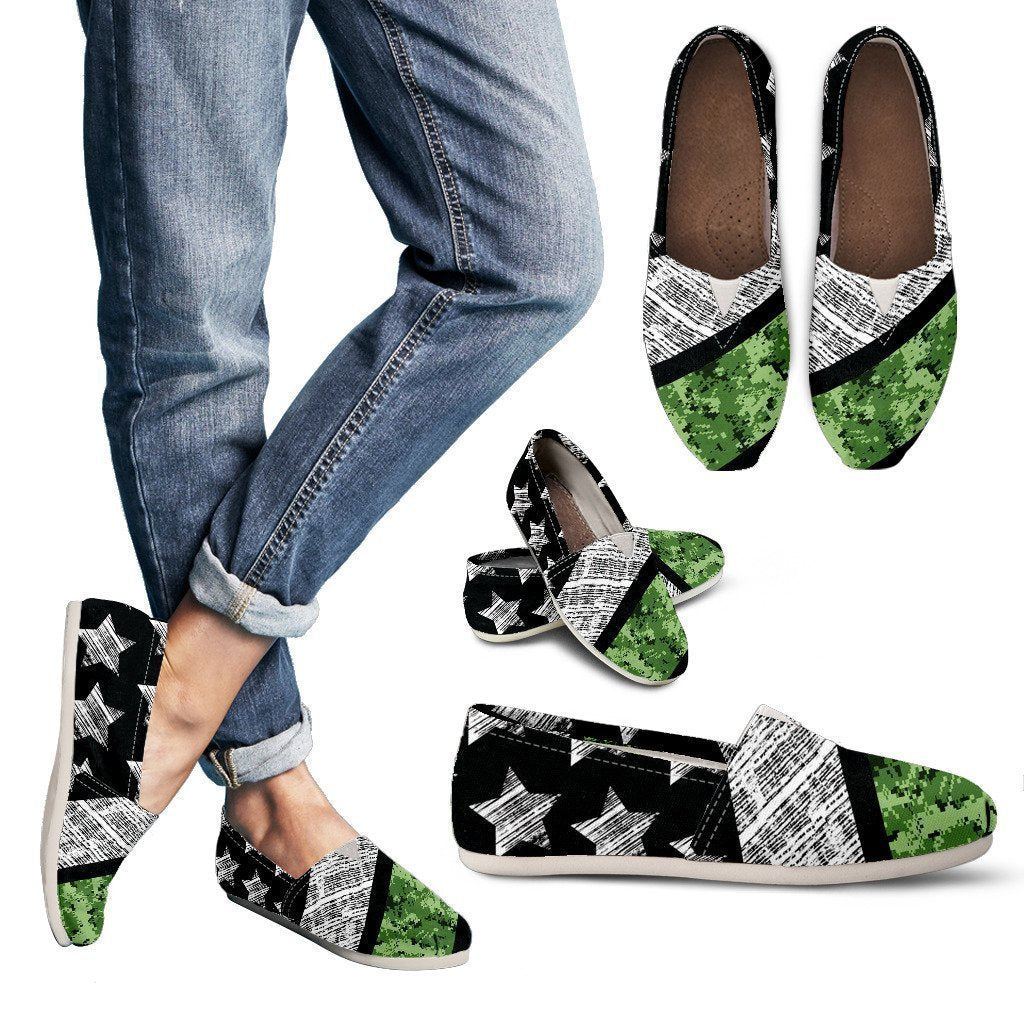 Marines Style 2 Women's Casual Shoes-6teenth World™-Women's Casual Shoes-US6 (EU36)-Vibe Cosy™