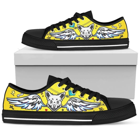 Chihuahua Women's Low Top Shoe-6teenth World™-Women's Low Top Shoe-US5.5 (EU36)-Vibe Cosy™