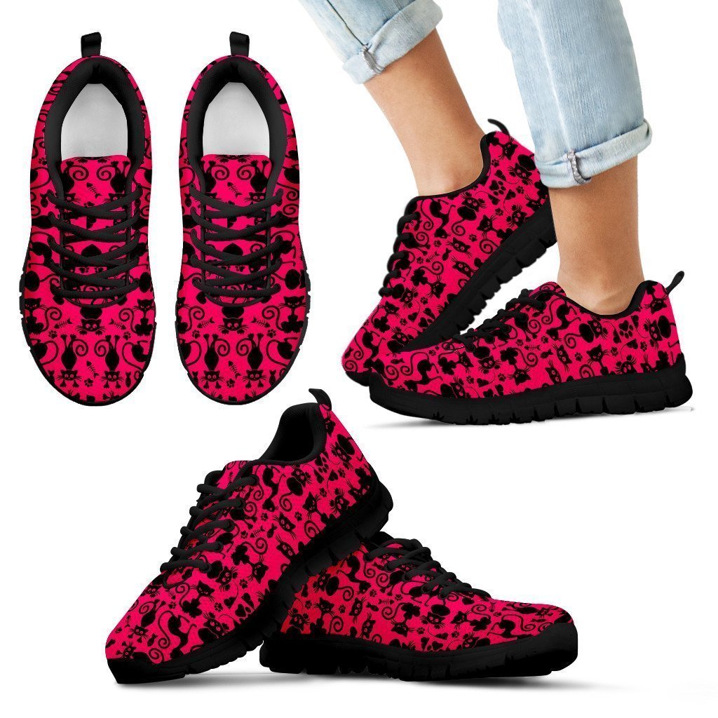 Collector Running Shoe - Cats Kids-6teenth World™-Kid's Sneakers-11 CHILD (EU28)-Vibe Cosy™