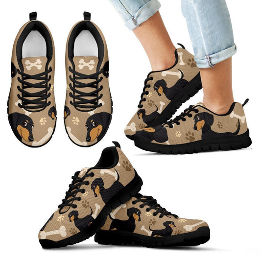 Dachshund Kid's Sneakers-6teenth World™-Kid's Sneakers-11 CHILD (EU28)-Vibe Cosy™