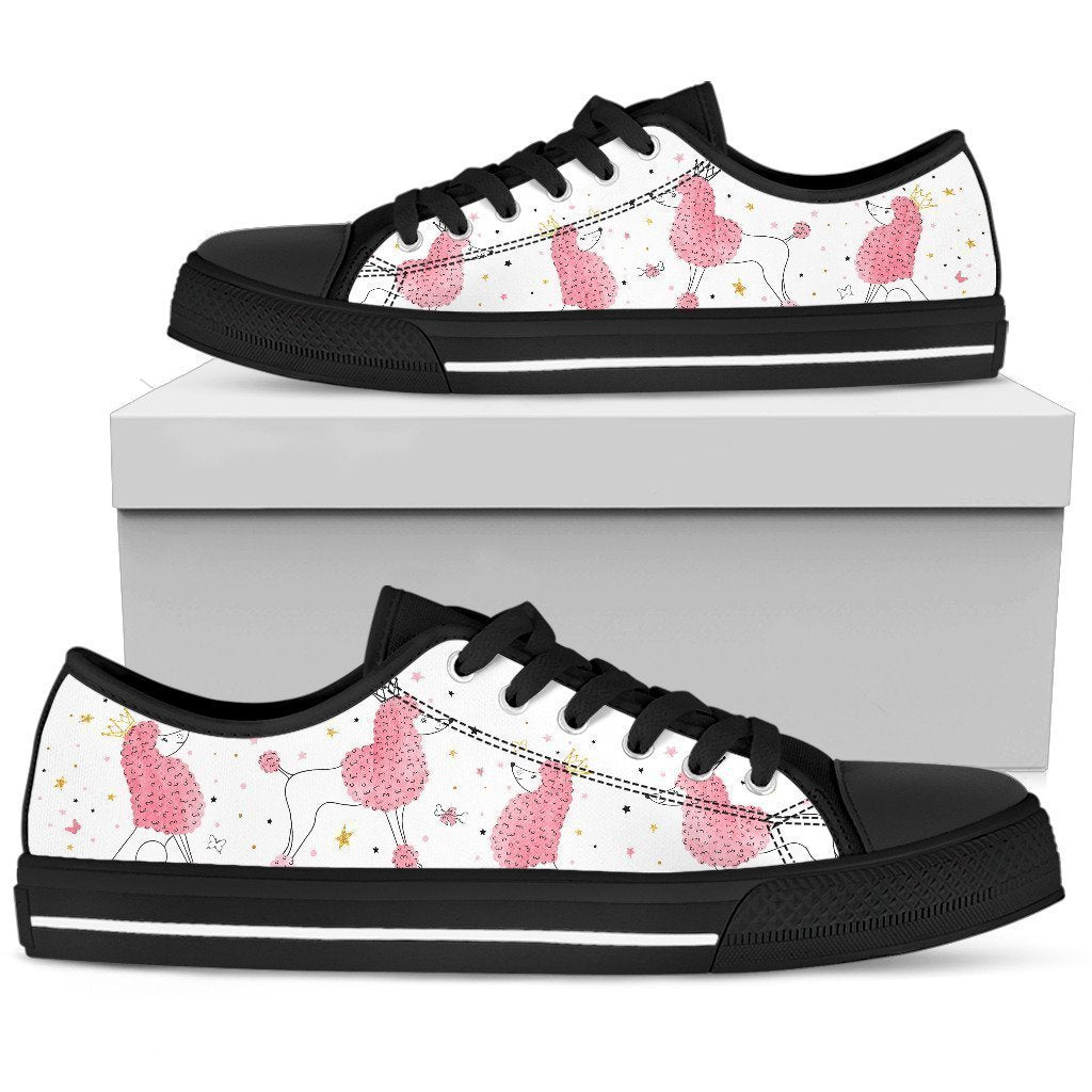 Poodle Women's Low Top Shoe-6teenth World™-Women's Low Top Shoe-US5.5 (EU36)-Vibe Cosy™