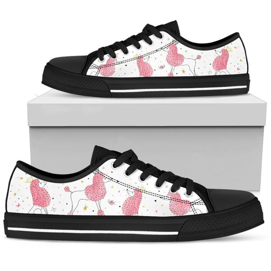 Poodle Women's Low Top Shoe-6teenth World™-Women's Low Top Shoe-US5.5 (EU36)-Vibe Cosy™