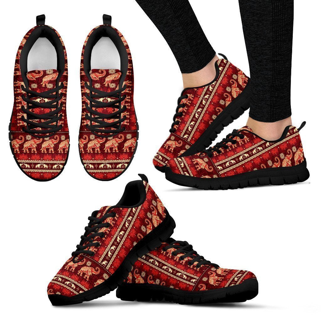 Elephants Women's Sneakers-6teenth World™-Women's Sneakers-US5 (EU35)-Vibe Cosy™