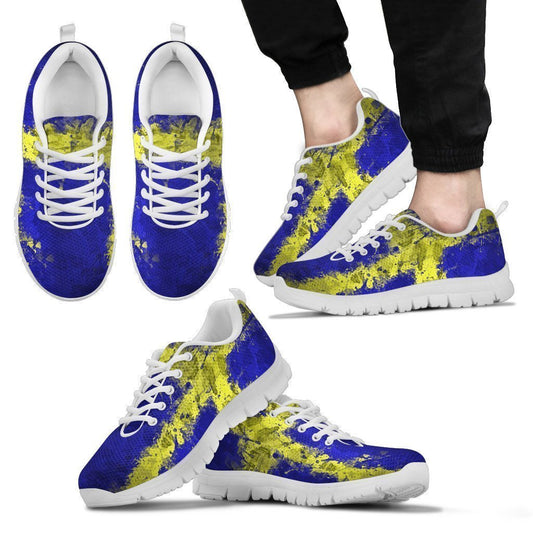 WHITE SWEDEN FLAG MEN SNEAKERS-6teenth World™-Men's Sneakers-US5 (EU38)-Vibe Cosy™