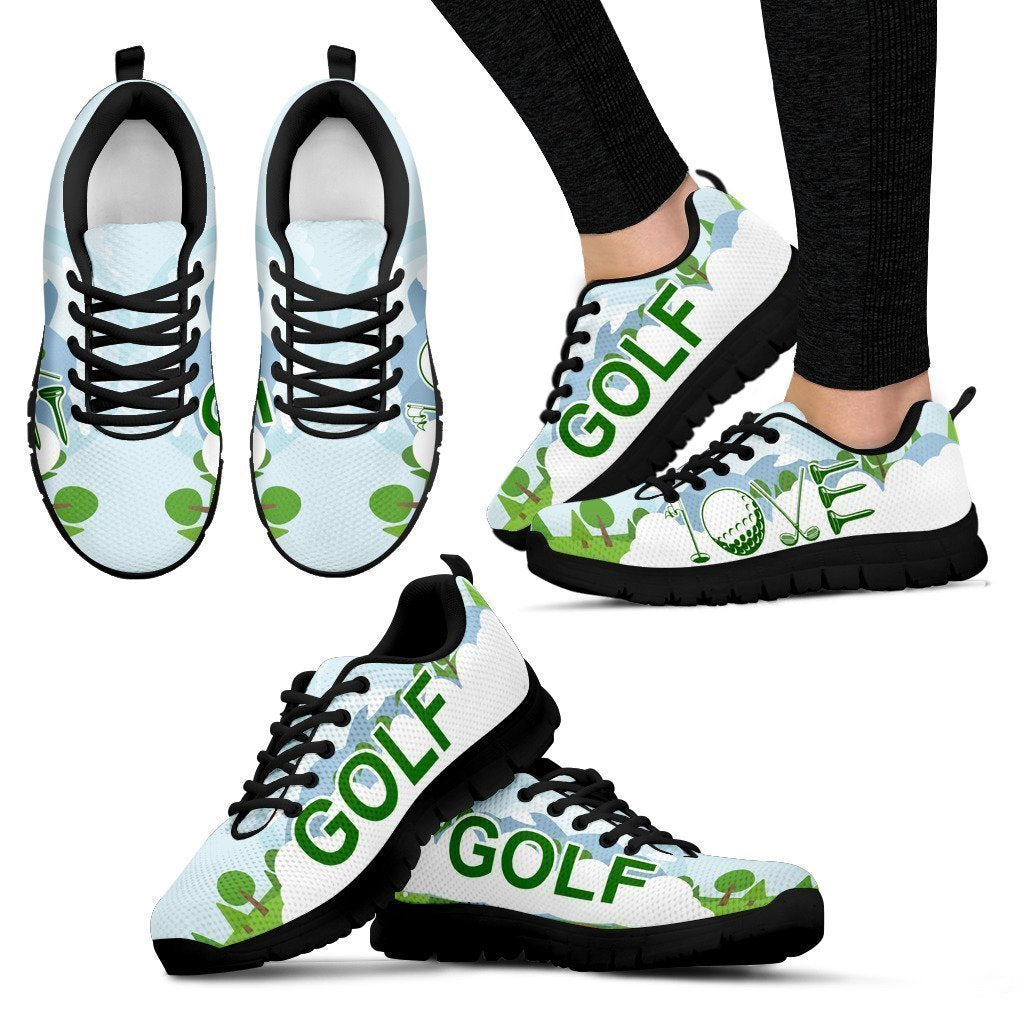 GOLF LOVE Women's Sneakers-6teenth World™-Women's Sneakers-US5 (EU35)-Vibe Cosy™