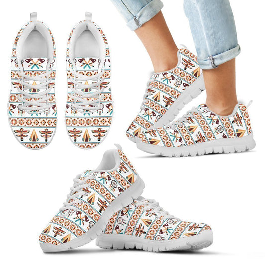 NATIVE AMERICAN Kid's Sneakers-6teenth World™-Kid's Sneakers-11 CHILD (EU28)-Vibe Cosy™