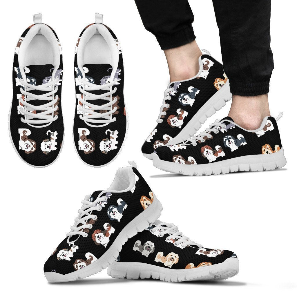 Shih Tzu men's Sneakers-6teenth World™-Men's Sneakers-US5 (EU38)-Vibe Cosy™