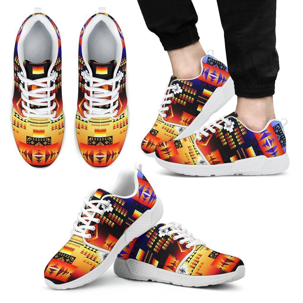 Seven Tribe Morning to Midnight Sopo Men's Athletic Sneakers White Sole-6teenth World™-Men's Athletic Sneakers-US5 (EU38)-Vibe Cosy™