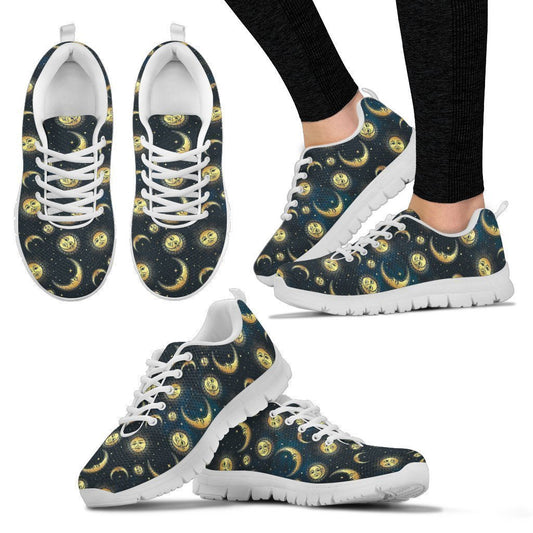 Moon and sun Women's Sneakers-6teenth World™-Women's Sneakers-US5 (EU35)-Vibe Cosy™