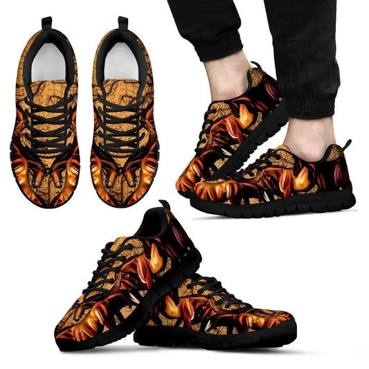 Horse Black Men's Sneakers-6teenth World™-Men's Sneakers-US5 (EU38)-Vibe Cosy™