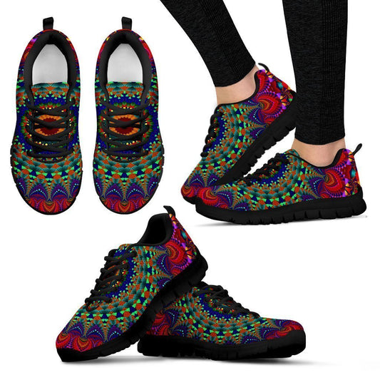 Kaleidoscope Sneakers V2 - Women's Sneakers-6teenth World™-Women's Sneakers-US5 (EU35)-Vibe Cosy™