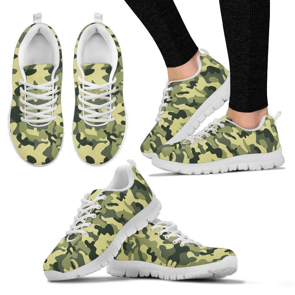 Camo Shoes-Shoes-6teenth Outlet-Women's Sneakers - White - Camo Shoes-US5 (EU35)-Vibe Cosy™