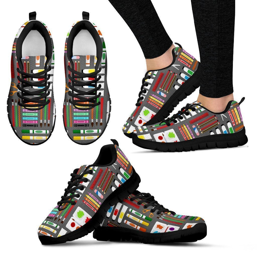 Arts & Crafts Women's Sneakers-6teenth World™-Women's Sneakers-US5 (EU35)-Vibe Cosy™