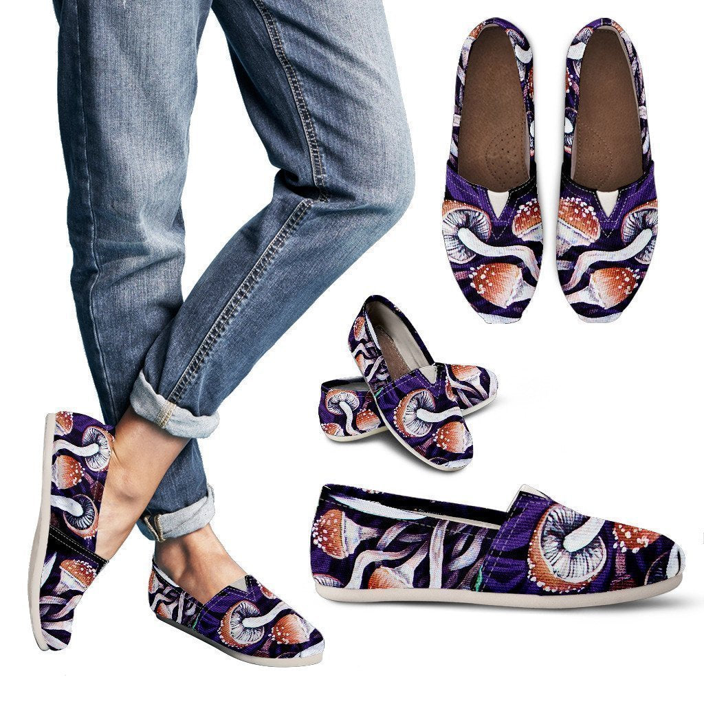 Purple Shroom - Women's Casual Shoes-6teenth World™-Women's Casual Shoes-US6 (EU36)-Vibe Cosy™