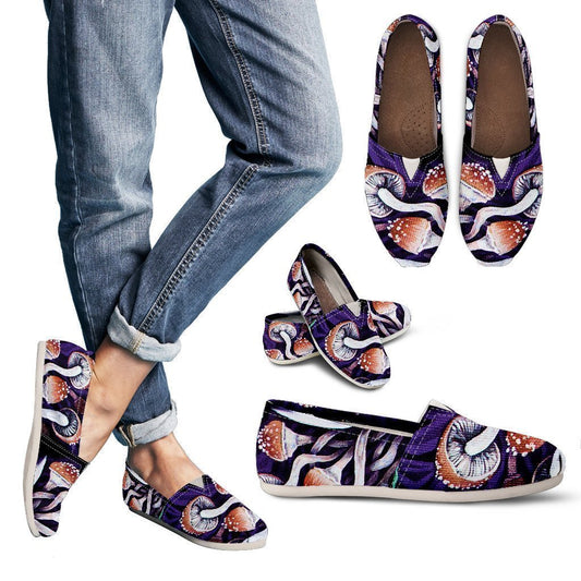 Purple Shroom - Women's Casual Shoes-6teenth World™-Women's Casual Shoes-US6 (EU36)-Vibe Cosy™