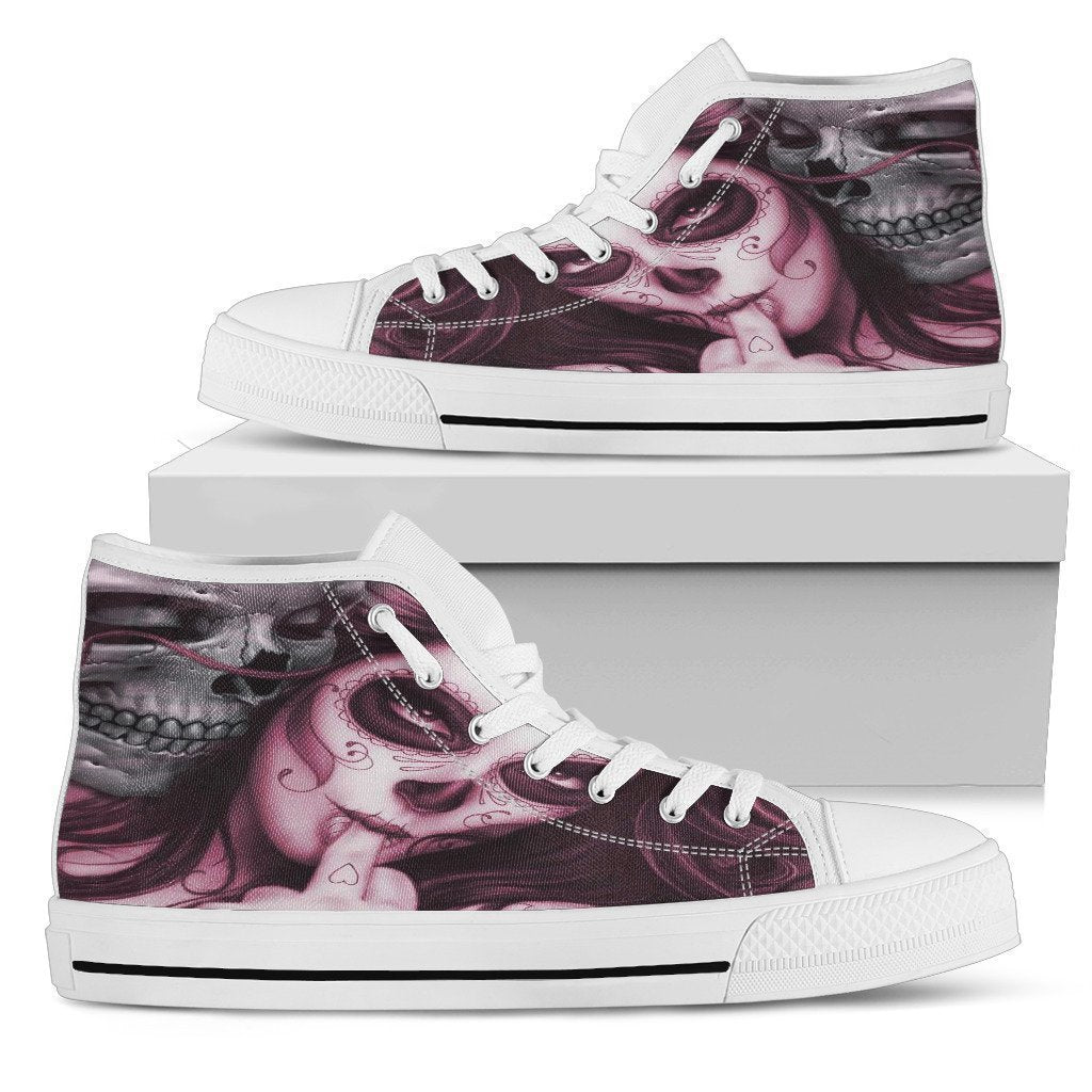 Immortal Lover Women's High Top Shoe-6teenth Outlet-Womens High Top - White - Immortal Lover Women's High Top Shoe white-US5.5 (EU36)-Vibe Cosy™