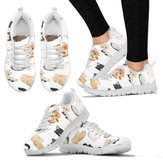 Kitty Kat Women's Sneakers-6teenth World™-Women's Sneakers-US5 (EU35)-Vibe Cosy™