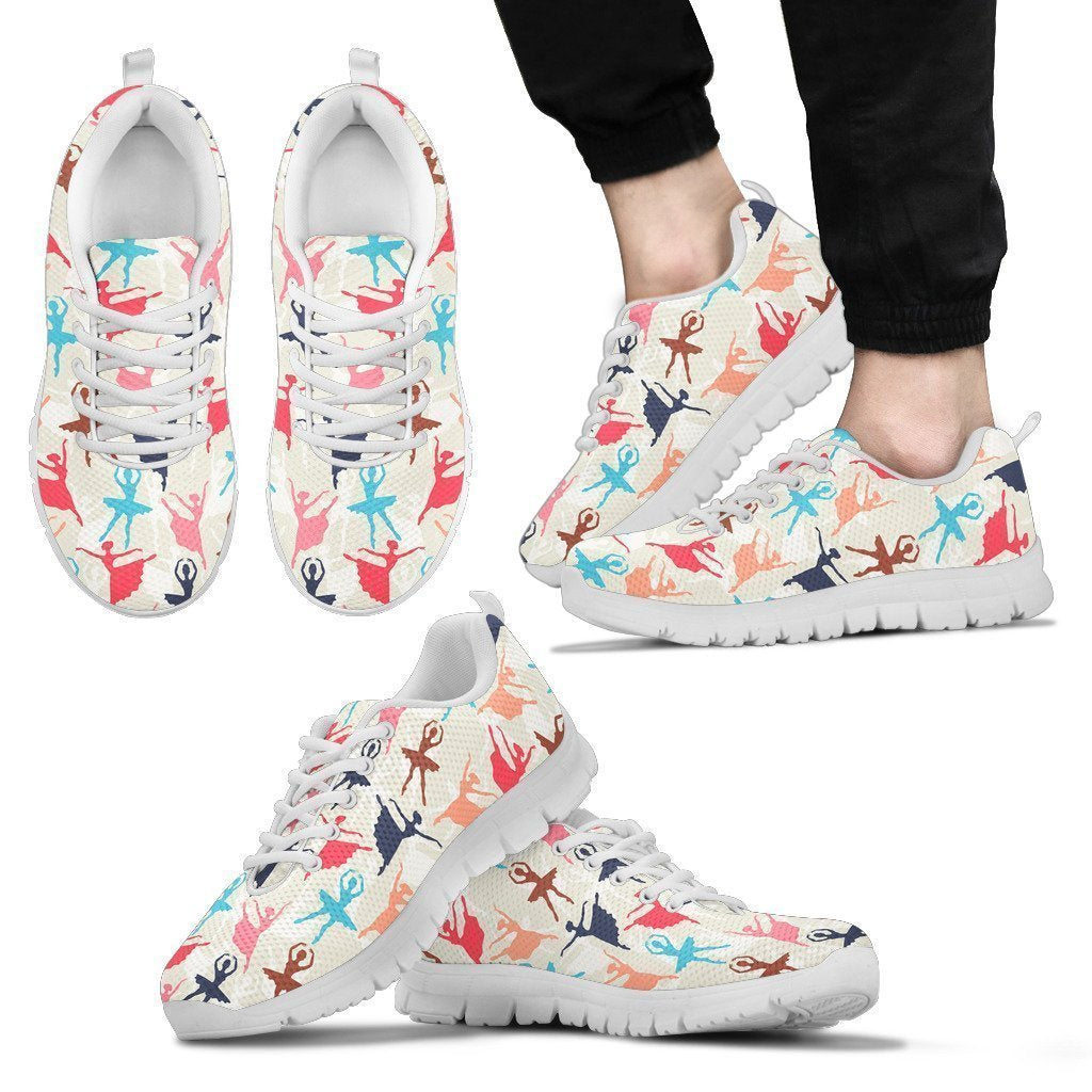 Dance pattern men's Sneakers-6teenth World™-Men's Sneakers-US5 (EU38)-Vibe Cosy™