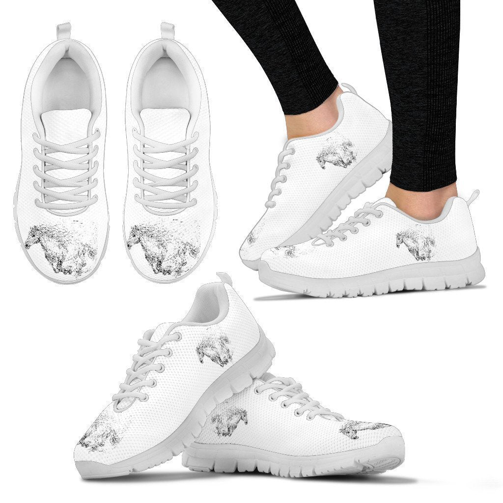 White Horse Women's Sneakers-6teenth World™-Women's Sneakers-US5 (EU35)-Vibe Cosy™