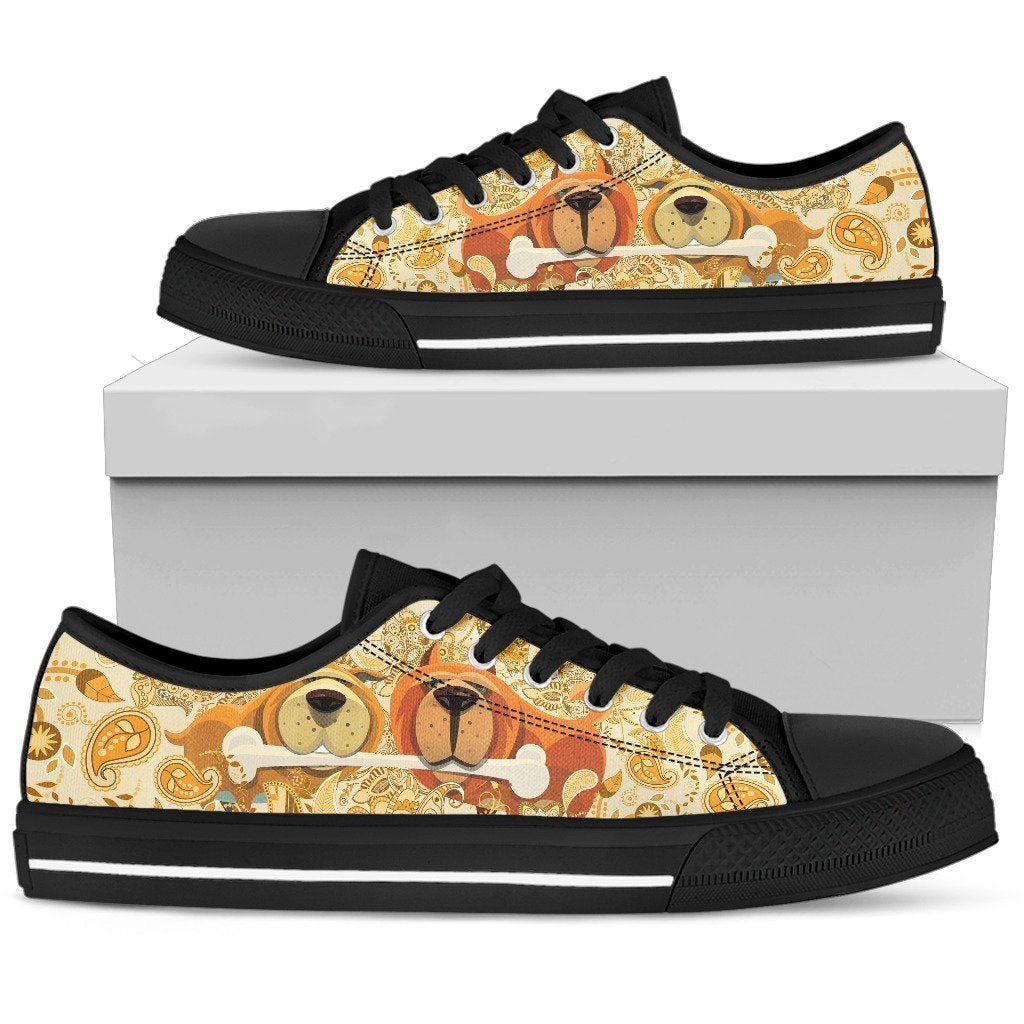 Chow Chow Women's Low Top Shoe-6teenth World™-Women's Low Top Shoe-US5.5 (EU36)-Vibe Cosy™