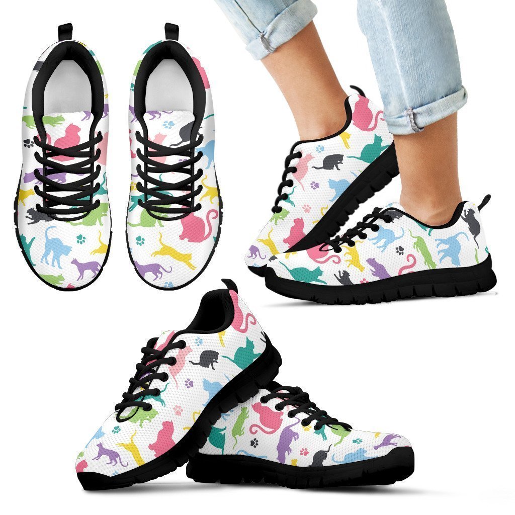 Cute cats Kid's Sneakers-6teenth World™-Kid's Sneakers-11 CHILD (EU28)-Vibe Cosy™