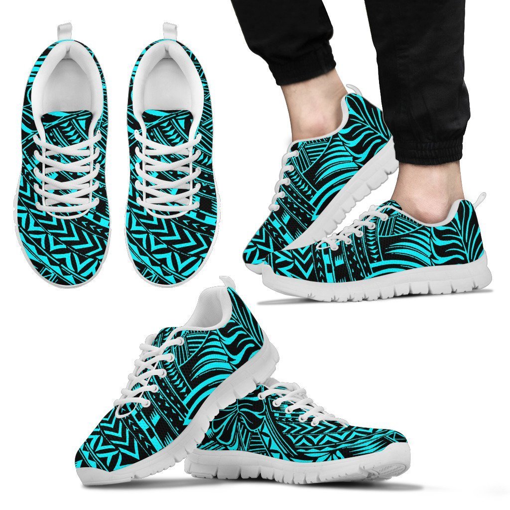 Poly Tribal Sneakers 21 - AH - J9-SNEAKERS-Alohawaii-Men's Sneakers-US5 (EU38)-White-Vibe Cosy™