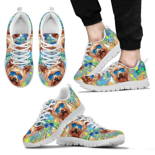 Yorkshire Terrier Men Sneakers-6teenth World™-Men's Sneakers-US5 (EU38)-Vibe Cosy™