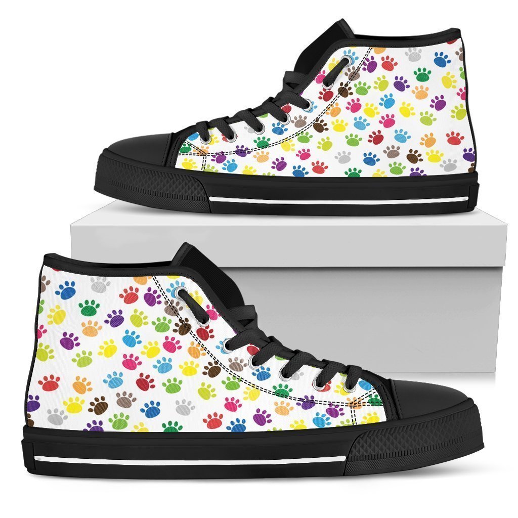 Cat paws-shoes-6teenth Outlet-Mens High Top - Black - Cat paws-US5 (EU38)-Vibe Cosy™