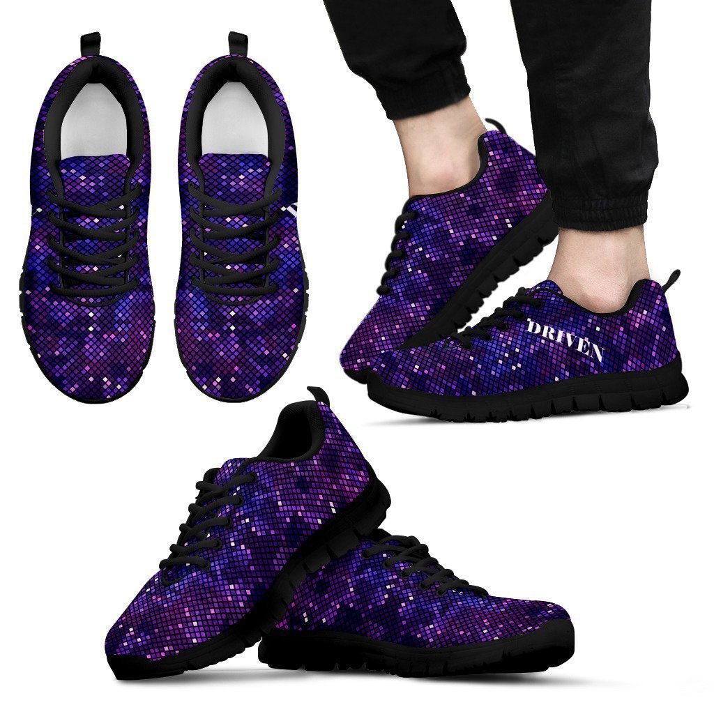 Driven Black Men's Sneakers-6teenth World™-Men's Sneakers-US5 (EU38)-Vibe Cosy™