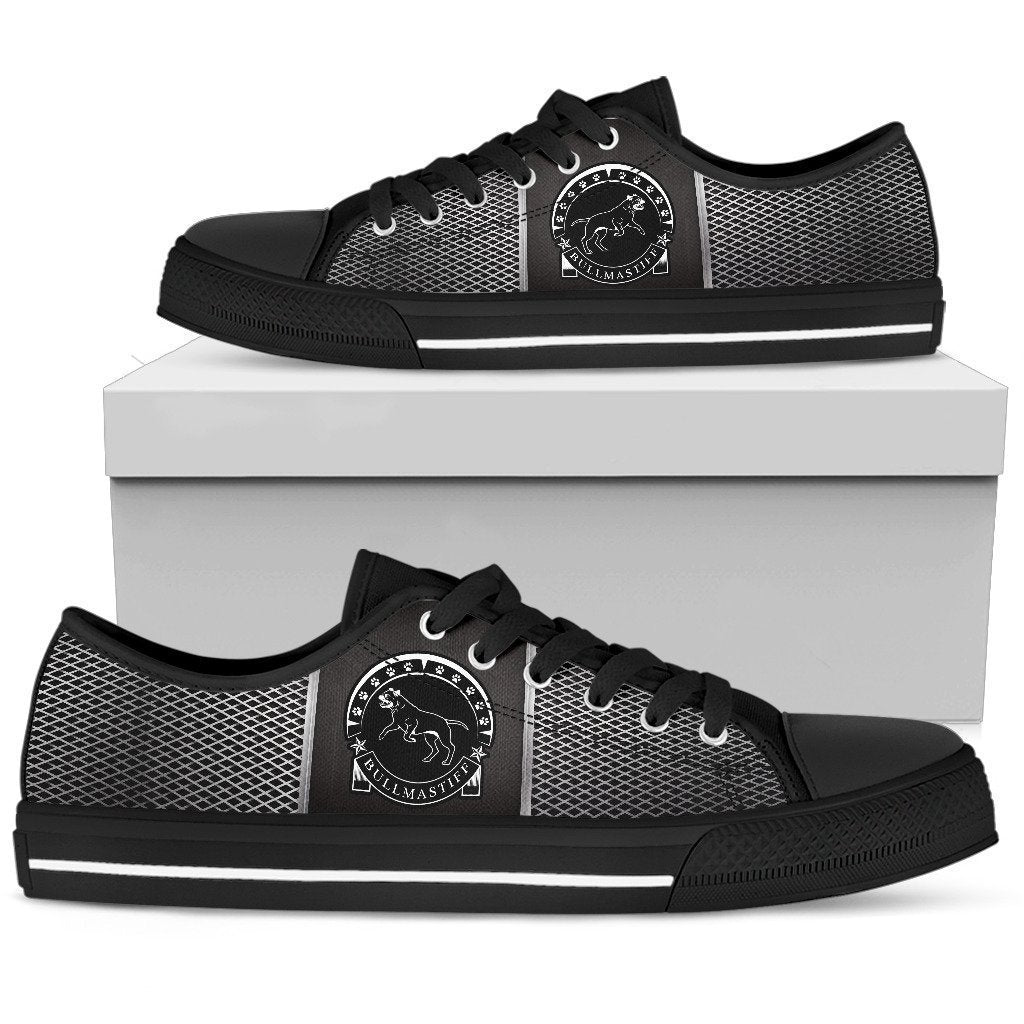 Bullmastiff Women's Low Top Shoe-6teenth World™-Women's Low Top Shoe-US5.5 (EU36)-Vibe Cosy™