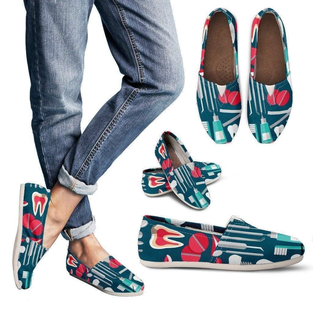 Dental Hygienist Women's Casual Shoes-6teenth World™-Women's Casual Shoes-US6 (EU36)-Vibe Cosy™