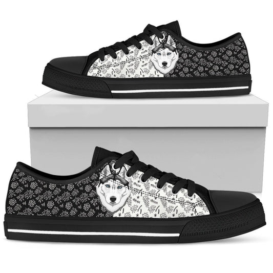Husky Women's Low Top Shoe-6teenth World™-Women's Low Top Shoe-US5.5 (EU36)-Vibe Cosy™
