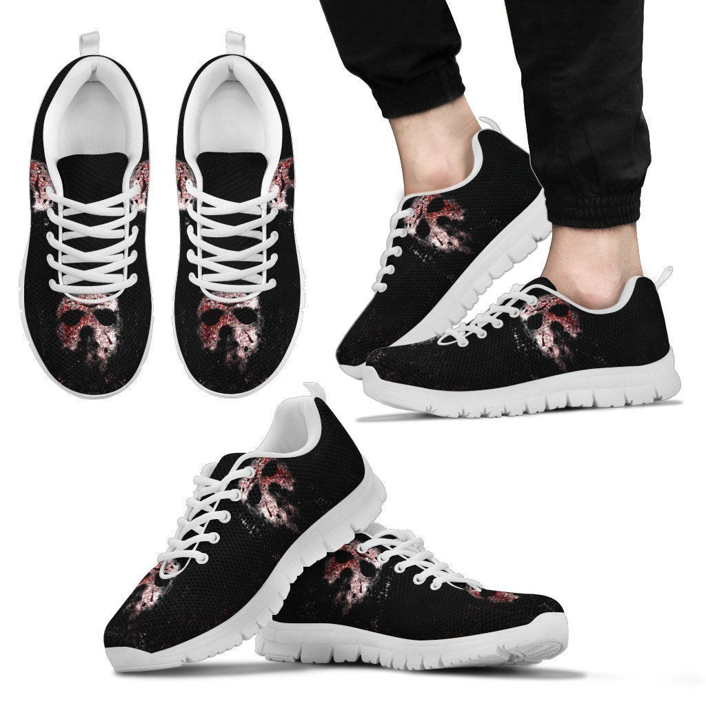 Friday The 13th-Shoes-6teenth Outlet-Men's Sneakers - White - Friday The 13th-US5 (EU38)-Vibe Cosy™