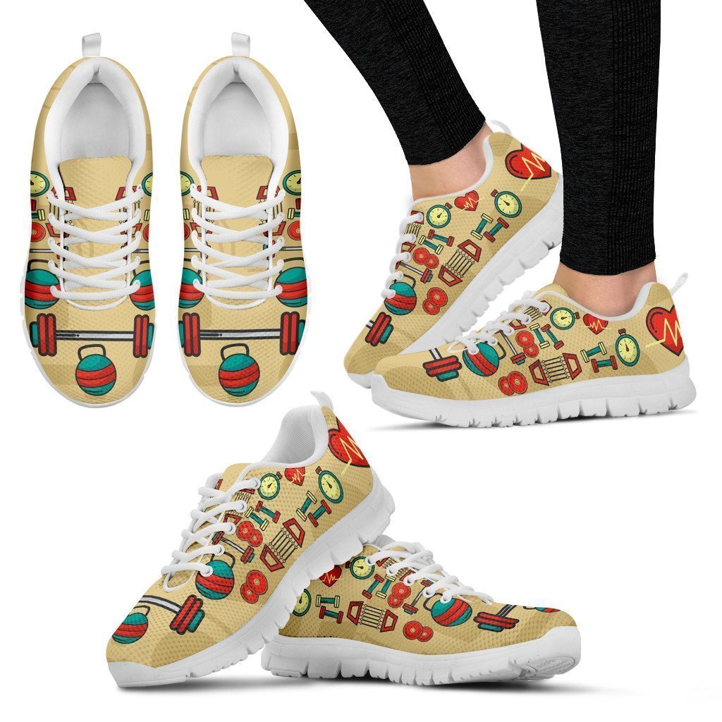 Weight Lifting Women's Sneakers-6teenth World™-Women's Sneakers-US5 (EU35)-Vibe Cosy™