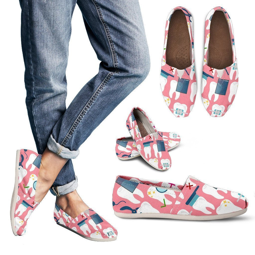 Dental Hygienist Women's Casual Shoes-6teenth World™-Women's Casual Shoes-US6 (EU36)-Vibe Cosy™