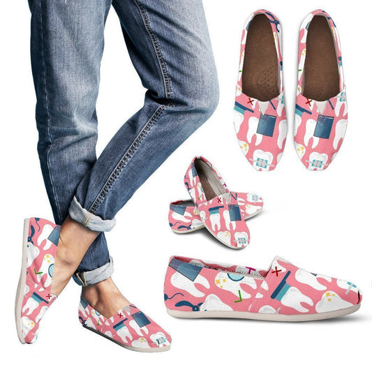 Dental Hygienist Women's Casual Shoes-6teenth World™-Women's Casual Shoes-US6 (EU36)-Vibe Cosy™