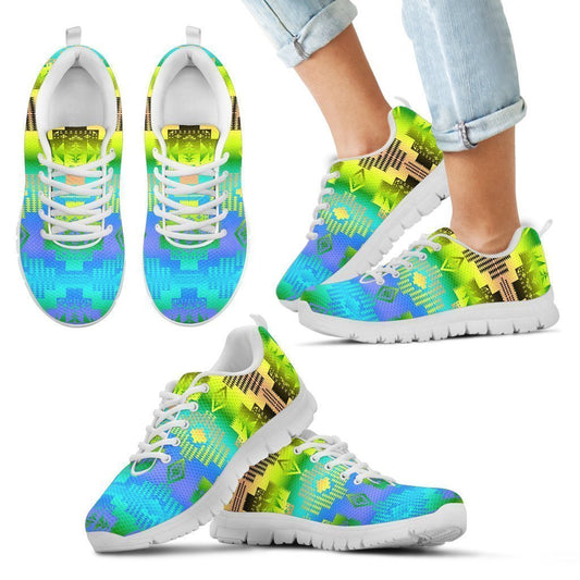 Grassy Herd White Sole Kid's Sneakers-6teenth World™-Kid's Sneakers-11 CHILD (EU28)-Vibe Cosy™