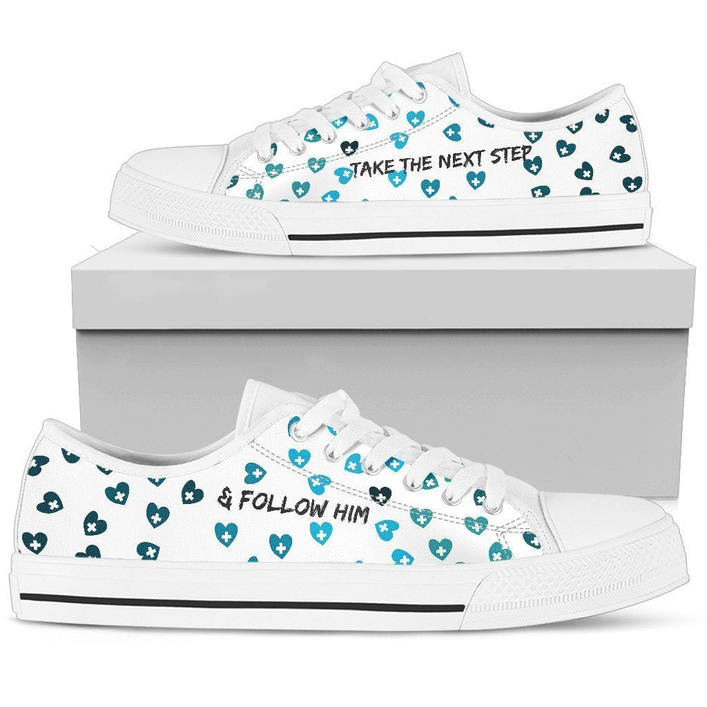 Take The Next Step & Follow Him Shoe-6teenth World™-Women's Low Top Shoe-US5.5 (EU36)-Vibe Cosy™