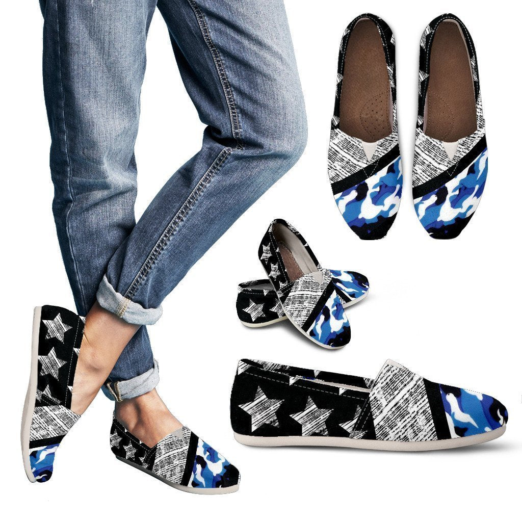 Navy Style 1 Women's Casual Shoes-6teenth World™-Women's Casual Shoes-US6 (EU36)-Vibe Cosy™
