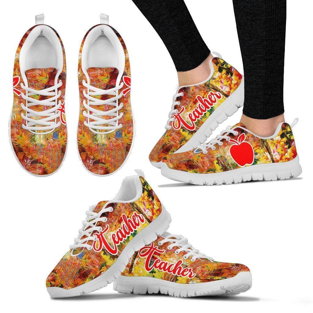TEACHER ART Women's Sneakers-6teenth World™-Women's Sneakers-US5 (EU35)-Vibe Cosy™