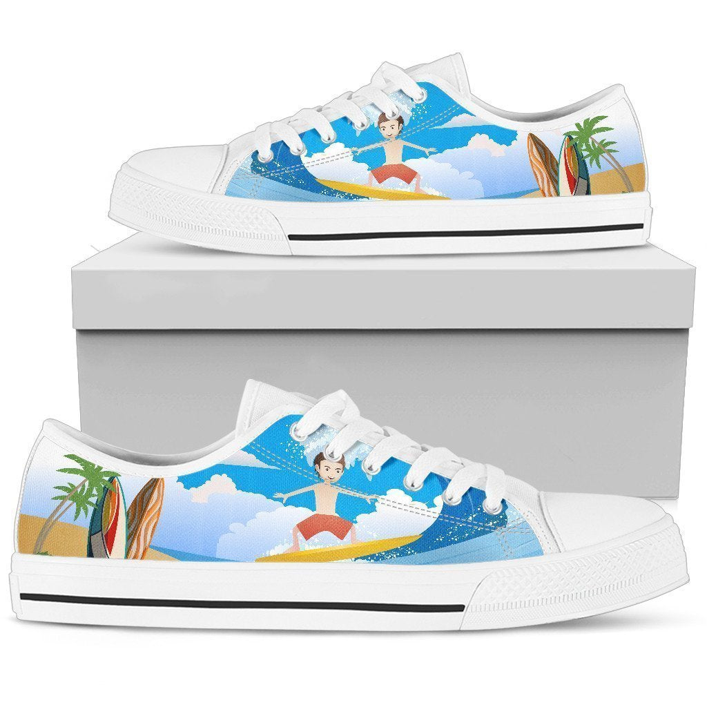 Surfing Women's Low Top Shoe-6teenth World™-Women's Low Top Shoe-US5.5 (EU36)-Vibe Cosy™