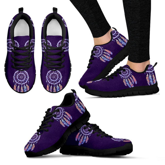 Dream Catcher Purple Women's Sneakers-6teenth World™-Women's Sneakers-US5 (EU35)-Vibe Cosy™