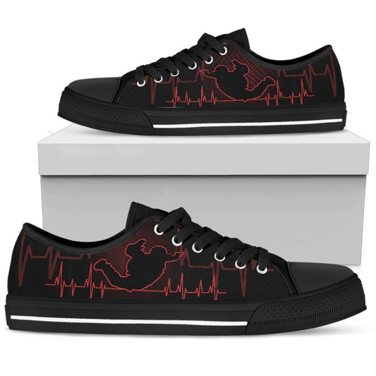 Skydiving Women's Low Top Shoe-6teenth World™-Women's Low Top Shoe-US5.5 (EU36)-Vibe Cosy™