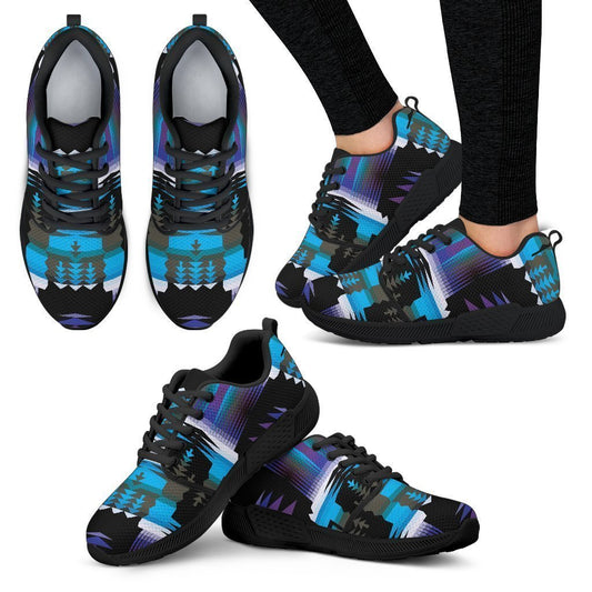 Midnight Sage Sopo Women's Athletic Sneakers-6teenth World™-Women's Athletic Sneakers-US5 (EU35)-Vibe Cosy™