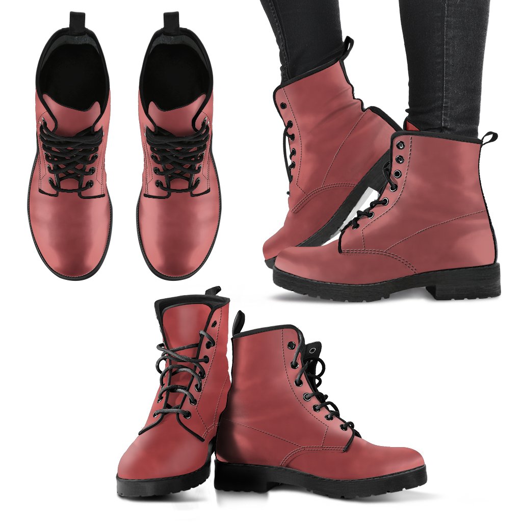Breadwinner Powerlips - Leather Boots for Women-Amaze Style™-Women's Leather Boots - Breadwinner Powerlips - Leather Boots for Women-US5 (EU35)-Vibe Cosy™
